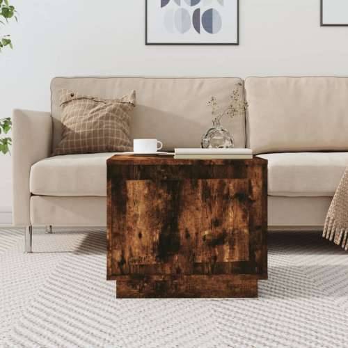 Stolić za kavu boja hrasta 51 x 50 x 44 cm konstruirano drvo - Dimljeni hrast 1 Cijena