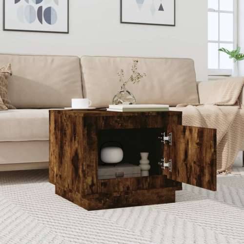 Stolić za kavu boja hrasta 51 x 50 x 44 cm konstruirano drvo - Dimljeni hrast 1 Cijena