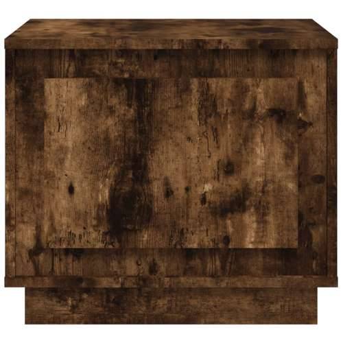 Stolić za kavu boja hrasta 51 x 50 x 44 cm konstruirano drvo - Dimljeni hrast 1 Cijena