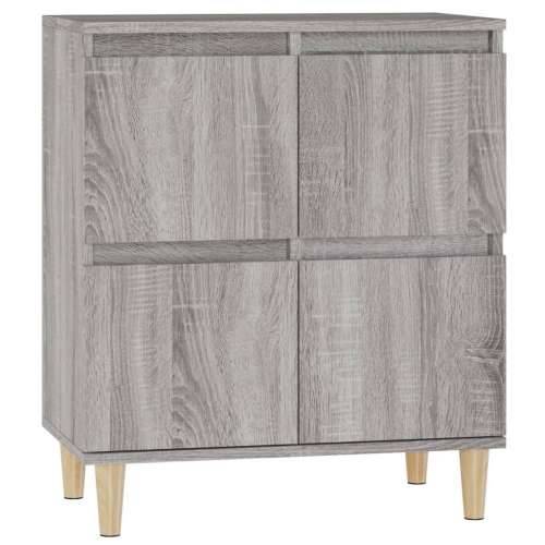 Komoda sivog hrasta sonome 60x35x70 cm od konstruiranog drva - Sivi hrast sonoma 1 Cijena