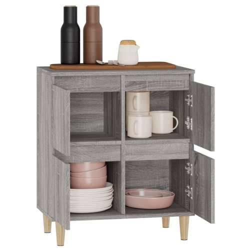 Komoda sivog hrasta sonome 60x35x70 cm od konstruiranog drva - Sivi hrast sonoma 1 Cijena