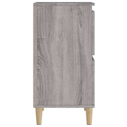 Komoda sivog hrasta sonome 60x35x70 cm od konstruiranog drva - Sivi hrast sonoma 1 Cijena