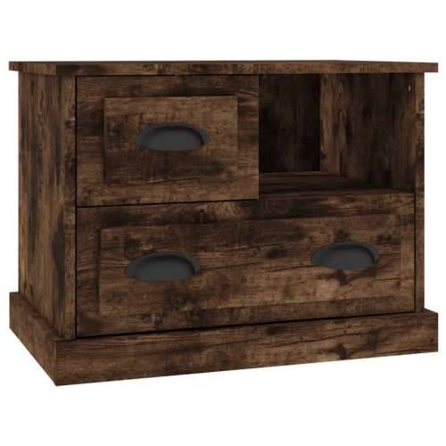 Noćni ormarić boja dimljenog hrasta 60 x 39 x 45 cm - Dimljeni hrast 1 Cijena