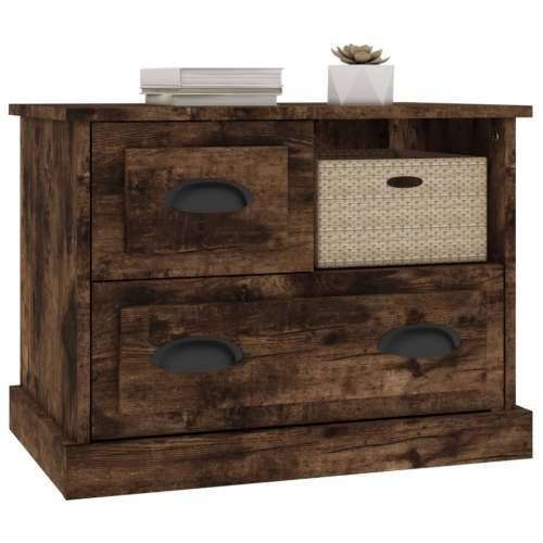 Noćni ormarić boja dimljenog hrasta 60 x 39 x 45 cm - Dimljeni hrast 1 Cijena