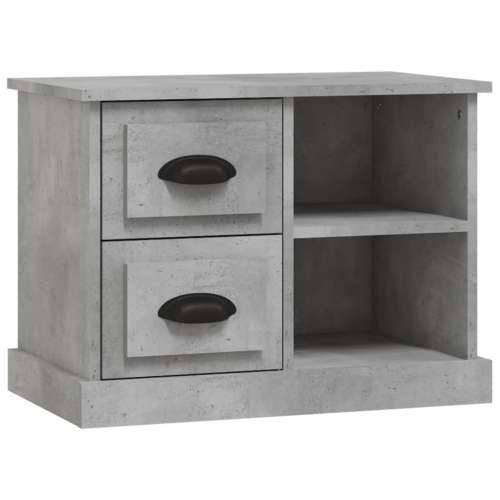 Noćni ormarić siva boja betona 60x35,5x45 cm - Beton siva 1 Cijena