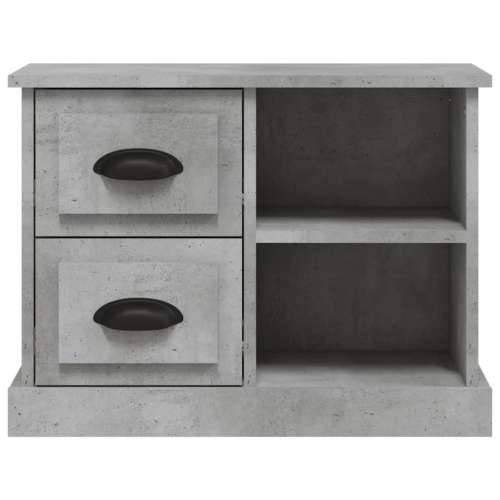 Noćni ormarić siva boja betona 60x35,5x45 cm - Beton siva 1 Cijena
