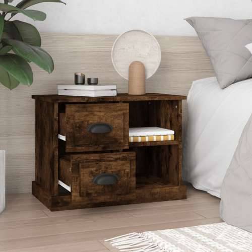 Noćni ormarić boja dimljenog hrasta 60x35,5x45 cm - Dimljeni hrast 1 Cijena