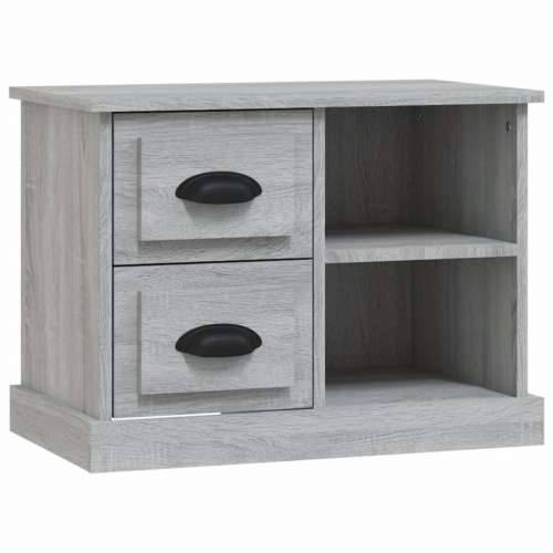 Noćni Ormarić boja dimljenog smeđi 60x35,5x45 cm - Sivi hrast sonoma 1 Cijena