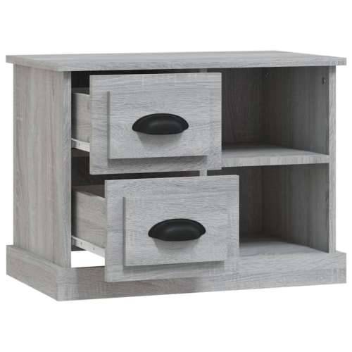 Noćni Ormarić boja dimljenog smeđi 60x35,5x45 cm - Sivi hrast sonoma 1 Cijena