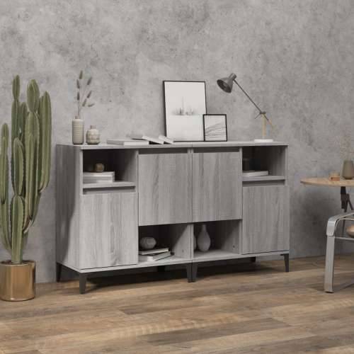 Komode 2 kom boja hrasta 60 x 35 x 70 cm od konstruiranog drva - Sivi hrast sonoma 2 Cijena