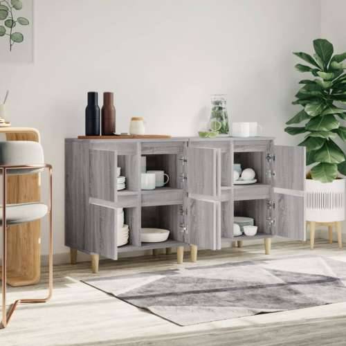 Komode 2 kom boja hrasta 60 x 35 x 70 cm od konstruiranog drva - Sivi hrast sonoma 2 Cijena