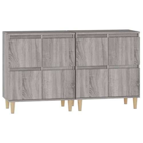 Komode 2 kom boja hrasta 60 x 35 x 70 cm od konstruiranog drva - Sivi hrast sonoma 2 Cijena
