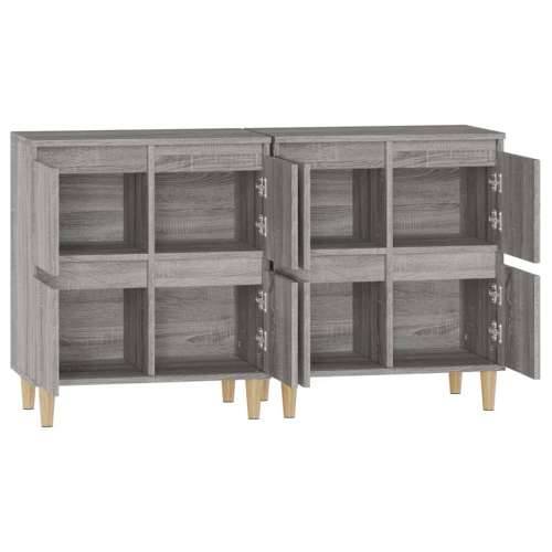 Komode 2 kom boja hrasta 60 x 35 x 70 cm od konstruiranog drva - Sivi hrast sonoma 2 Cijena