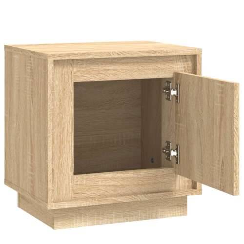 Noćni ormarić boja hrasta 44x35x45cm od konstruiranog drva - sonoma hrast 1 Cijena