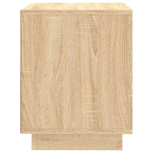 Noćni ormarić boja hrasta 44x35x45cm od konstruiranog drva - sonoma hrast 1 Cijena
