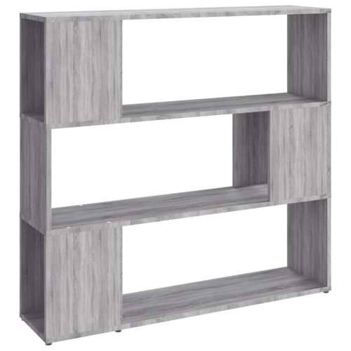 Ormarić za knjige / Paravan - Sobna pregrada boja hrasta 100 x 24 x 94 cm - Sivi hrast sonoma 1 100 x 24 x 94 cm Cijena