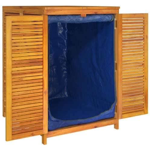 Vrtna kutija za pohranu 70x87x104 cm od masivnog drva bagrema - 70 x 87 x 104 cm Cijena