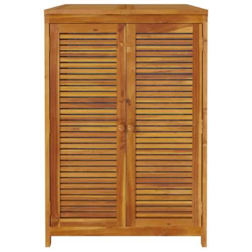 Vrtna kutija za pohranu 70x87x104 cm od masivnog drva bagrema - 70 x 87 x 104 cm Cijena