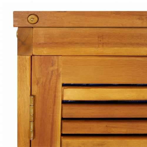 Vrtna kutija za pohranu 70x87x104 cm od masivnog drva bagrema - 70 x 87 x 104 cm Cijena
