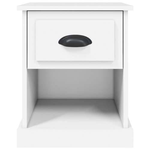 Noćni ormarići 2 kom bijeli 39 x 39 x 47,5 cm konstruirano drvo - Bijela 2 Cijena