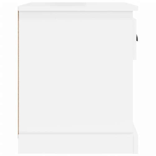 Noćni ormarići sjajni bijeli 2 kom 39 x 39 x 47,5 cm drveni - Visoko sjajno bijela 2 Cijena