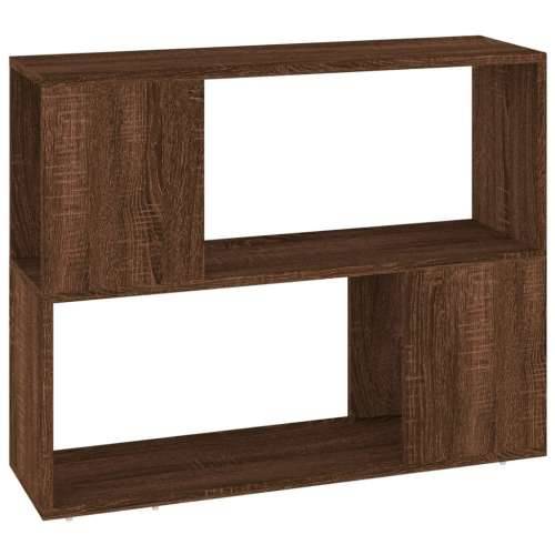 Ormarić za knjige / pregrada boja smeđeg hrasta 80 x 24 x 63 cm - Smeđi hrast 80 x 24 x 63 cm 1 Cijena