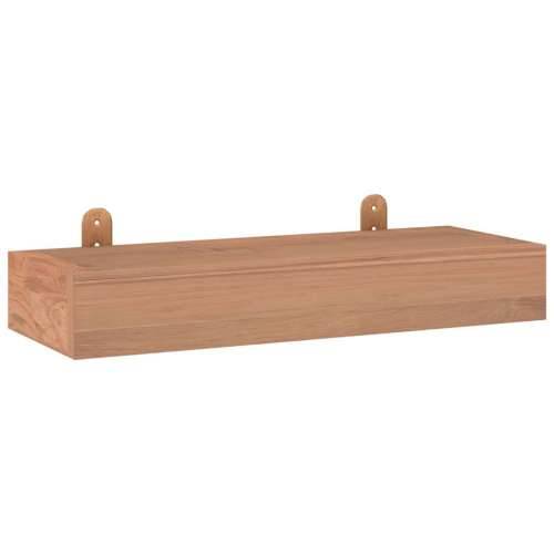 Zidne police 2 kom 40 x 15 x 4 cm od masivne tikovine - 40 x 15 x 4 cm 1 Cijena