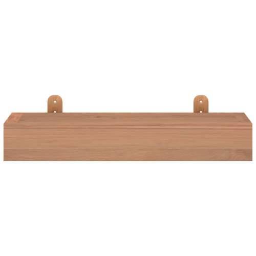 Zidne police 2 kom 40 x 15 x 4 cm od masivne tikovine - 40 x 15 x 4 cm 1 Cijena