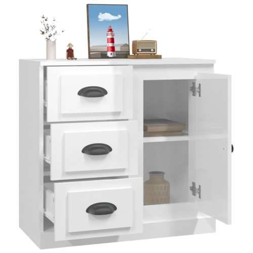 Komoda sjajna bijela 70x35,5x67,5 cm od konstruiranog drva - Visoko sjajno bijela 1 Cijena