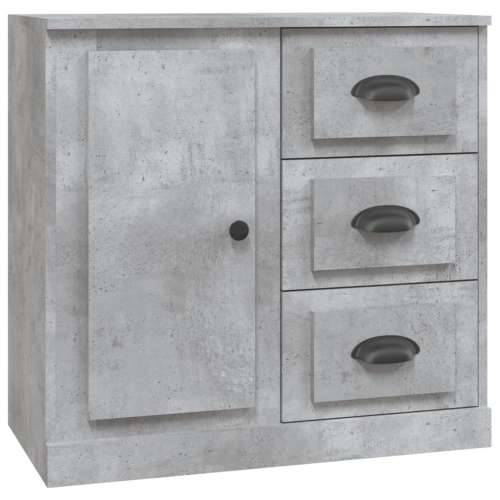 Komoda siva boja betona 70x35,5x67,5 cm od konstruiranog drva - Beton siva 1 Cijena