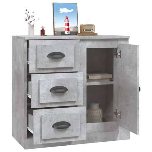 Komoda siva boja betona 70x35,5x67,5 cm od konstruiranog drva - Beton siva 1 Cijena