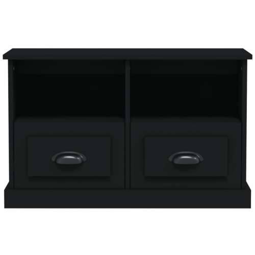 TV ormarić crni 80x35x50 cm od konstruiranog drva - Crna 80 x 35 x 50 cm 1 Cijena