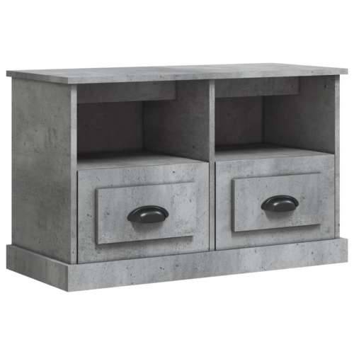 TV ormarić boja betona 80x35x50 cm konstruirano drvo - Beton siva 80 x 35 x 50 cm 1 Cijena