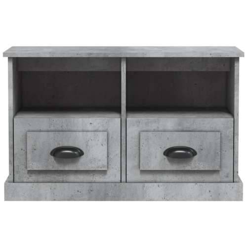 TV ormarić boja betona 80x35x50 cm konstruirano drvo - Beton siva 80 x 35 x 50 cm 1 Cijena