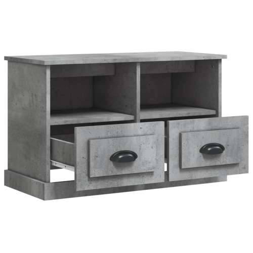 TV ormarić boja betona 80x35x50 cm konstruirano drvo - Beton siva 80 x 35 x 50 cm 1 Cijena