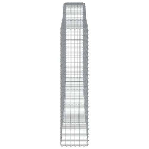 Lučne gabionske košare 3 kom 400x50x200/220cm pocinčano željezo - 400 x 50 x 200/220 cm 3 Cijena