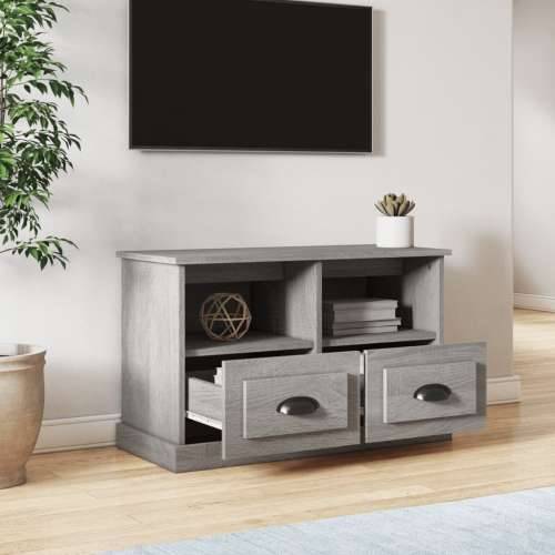 TV ormarić boja hrasta sonome 80x35x50 cm konstruirano drvo - Sivi hrast sonoma 80 x 35 x 50 cm 1 Cijena