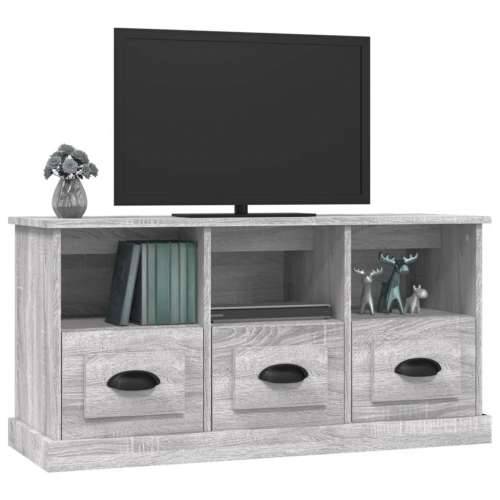TV ormarić boja hrasta sonome 100x35x50 cm konstruirano drvo - Sivi hrast sonoma 1 Cijena