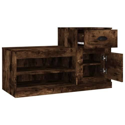 Ormarić za cipele boja hrasta 100x42x60 cm konstruirano drvo - Dimljeni hrast 1 Cijena
