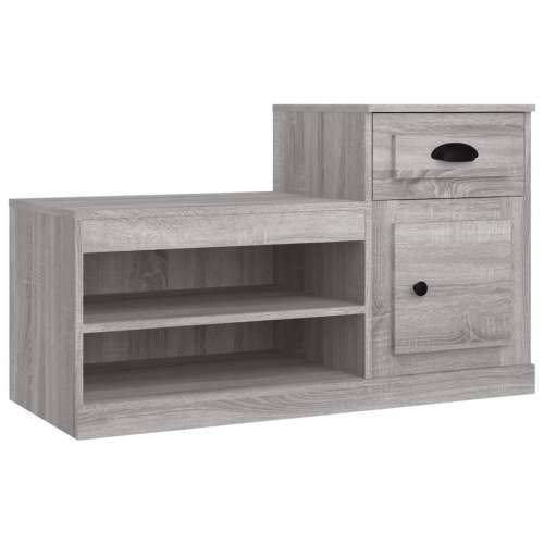 Ormarić za cipele boja hrasta 100x42x60 cm konstruirano drvo - Sivi hrast sonoma 1 Cijena