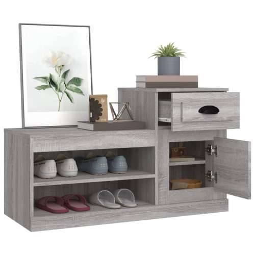 Ormarić za cipele boja hrasta 100x42x60 cm konstruirano drvo - Sivi hrast sonoma 1 Cijena