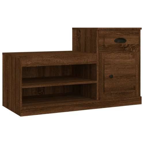 Ormarić za cipele boja hrasta 100x42x60 cm konstruirano drvo - Smeđi hrast 1 Cijena
