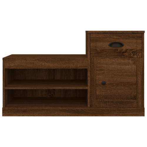 Ormarić za cipele boja hrasta 100x42x60 cm konstruirano drvo - Smeđi hrast 1 Cijena
