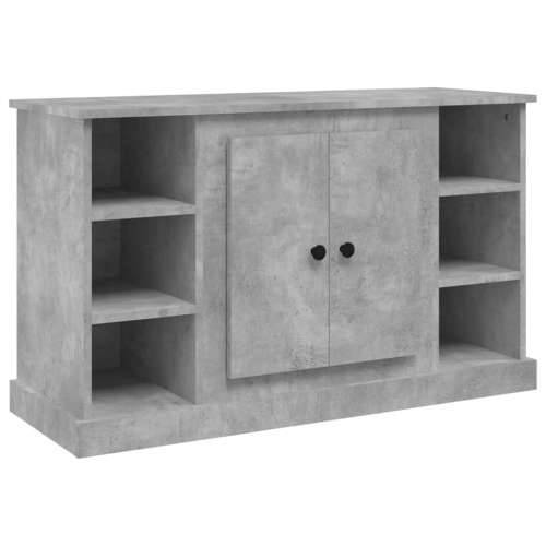 Komoda siva boja betona 100x35,5x60 cm od konstruiranog drva - Beton siva 1 Cijena