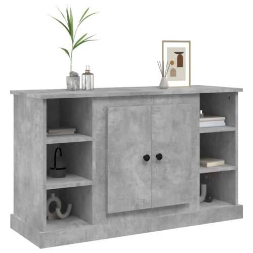 Komoda siva boja betona 100x35,5x60 cm od konstruiranog drva - Beton siva 1 Cijena