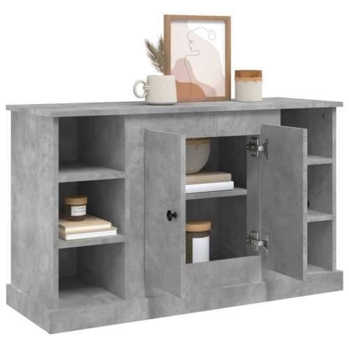 Komoda siva boja betona 100x35,5x60 cm od konstruiranog drva - Beton siva 1 Cijena