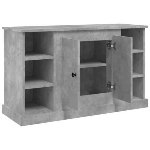 Komoda siva boja betona 100x35,5x60 cm od konstruiranog drva - Beton siva 1 Cijena