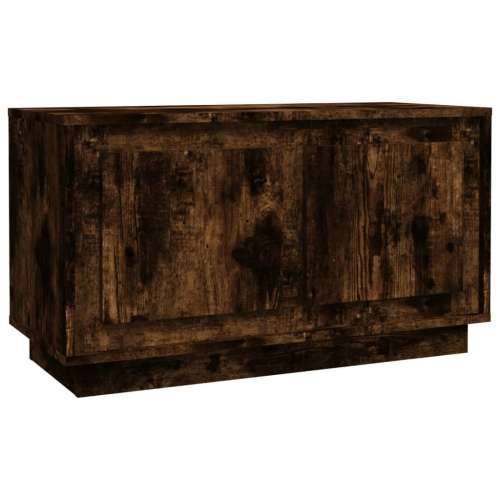 TV ormarić boja dimljenog hrasta 80x35x45 cm konstruirano drvo - Dimljeni hrast 1 Cijena