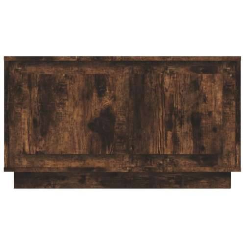 TV ormarić boja dimljenog hrasta 80x35x45 cm konstruirano drvo - Dimljeni hrast 1 Cijena