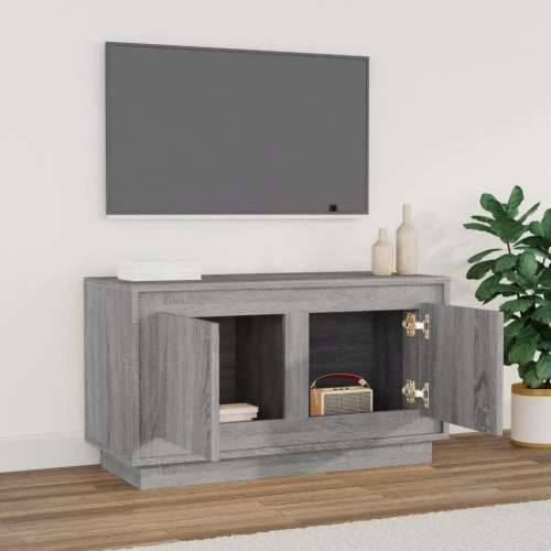 TV ormarić boja hrasta sonome 80x35x45 cm konstruirano drvo - Sivi hrast sonoma 1 Cijena